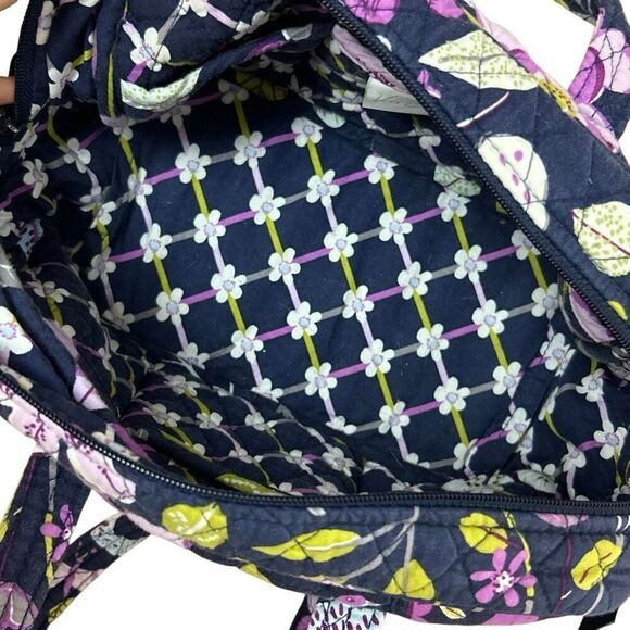 Vera Bradley Floral Nightingale Shoulder Bag/Duffel Bag Retired Print - Picture 6 of 9